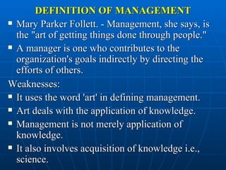 Ch1 Managemnet and Organization