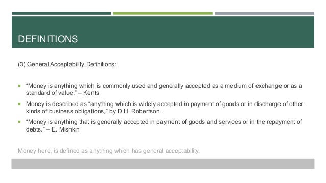 Money Definition Origin Functions Inflation Deflation Value Of