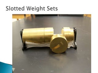 Slotted Weight Sets