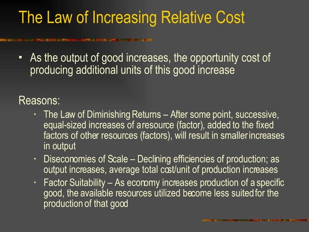 Basic Economic Principles