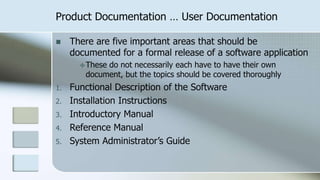 Software documentation | PPTX