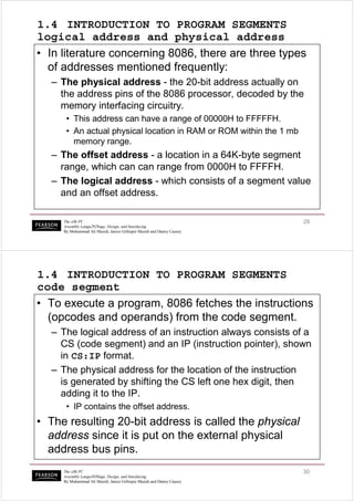 Ch 1 the x86 µprocessor | PDF