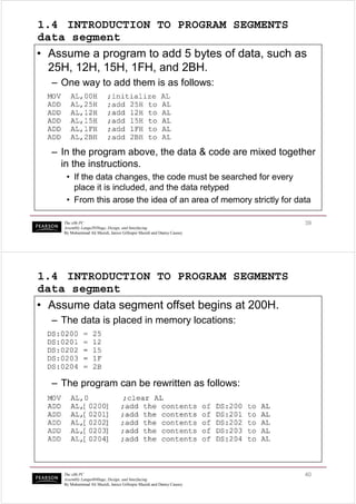 Ch 1 the x86 µprocessor | PDF
