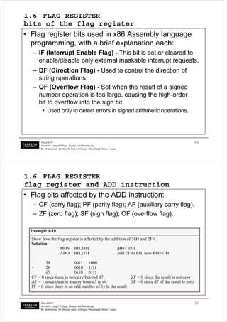 Ch 1 the x86 µprocessor | PDF