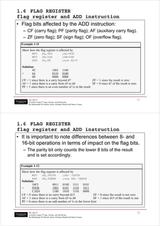 Ch 1 the x86 µprocessor | PDF