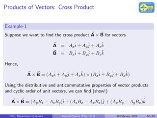 General Physics (Phys 1011): Vectors Basics | PDF