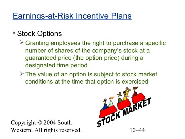 Stock options exercise period