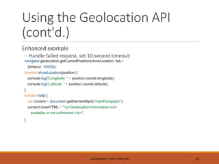 Ch10 - Programming for Touchscreens and Mobile Devices | PPTX