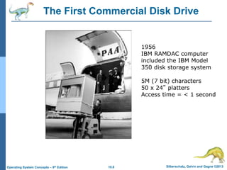 ch10 Mass Storage Systems Operating System | PPT