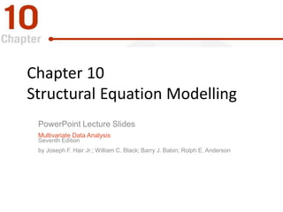 Ch 10. SEM Structural Equation Modelling | PDF