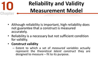 Ch 10. SEM Structural Equation Modelling | PDF