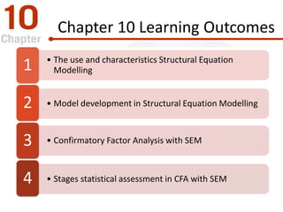 Ch 10. SEM Structural Equation Modelling | PDF