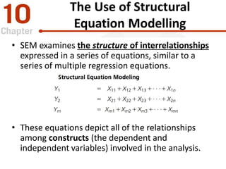Ch 10. SEM Structural Equation Modelling | PDF