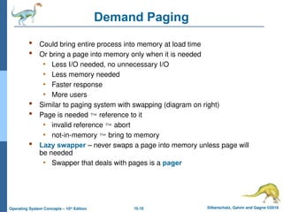 Page In Memory all about virtual memory chapter 10.pptx