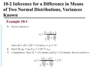 statistical reference for two samples in stat | PDF