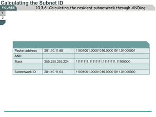 10.3.6  Calculating the resident subnetwork through ANDing  