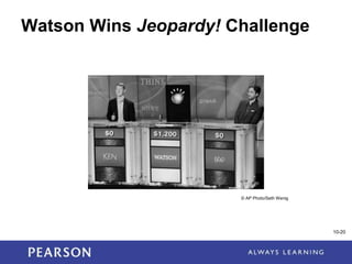1-20
Watson Wins Jeopardy! Challenge
10-20
© AP Photo/Seth Wenig
 