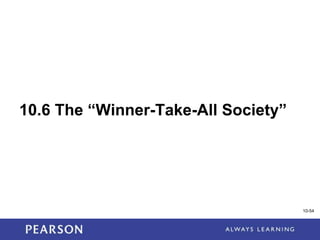 1-54
10.6 The “Winner-Take-All Society”
10-54
 