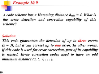 hamming code detailed | PPT