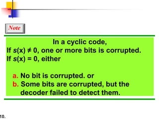 hamming code detailed | PPT