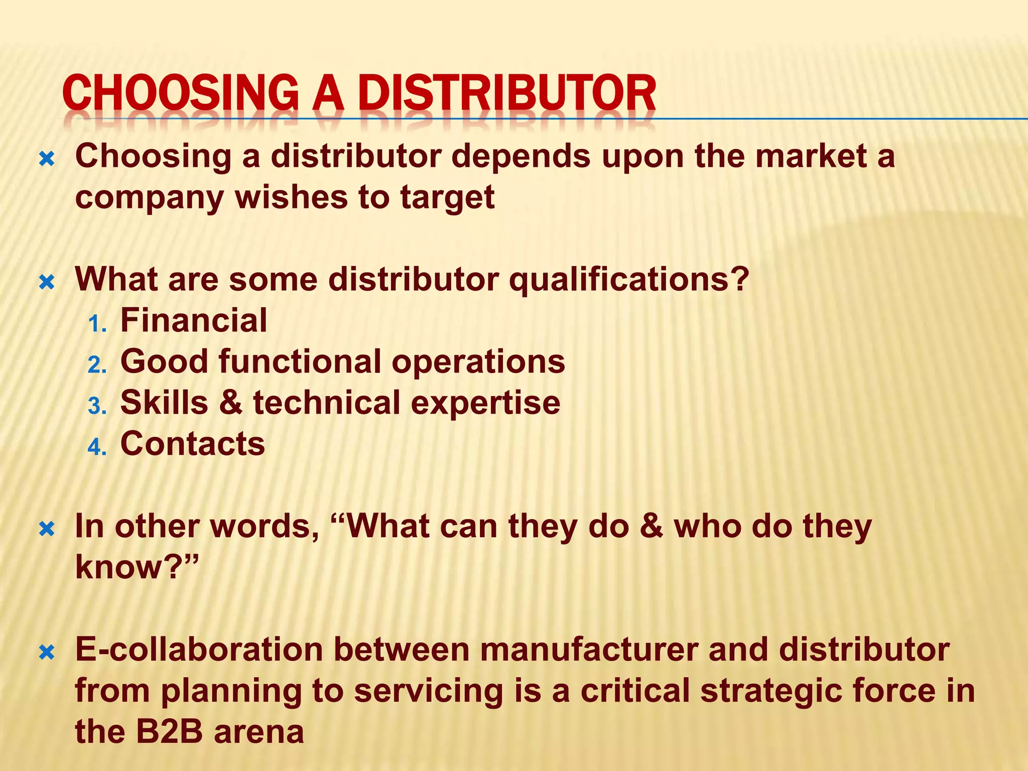 Ch10 bus mktg channels