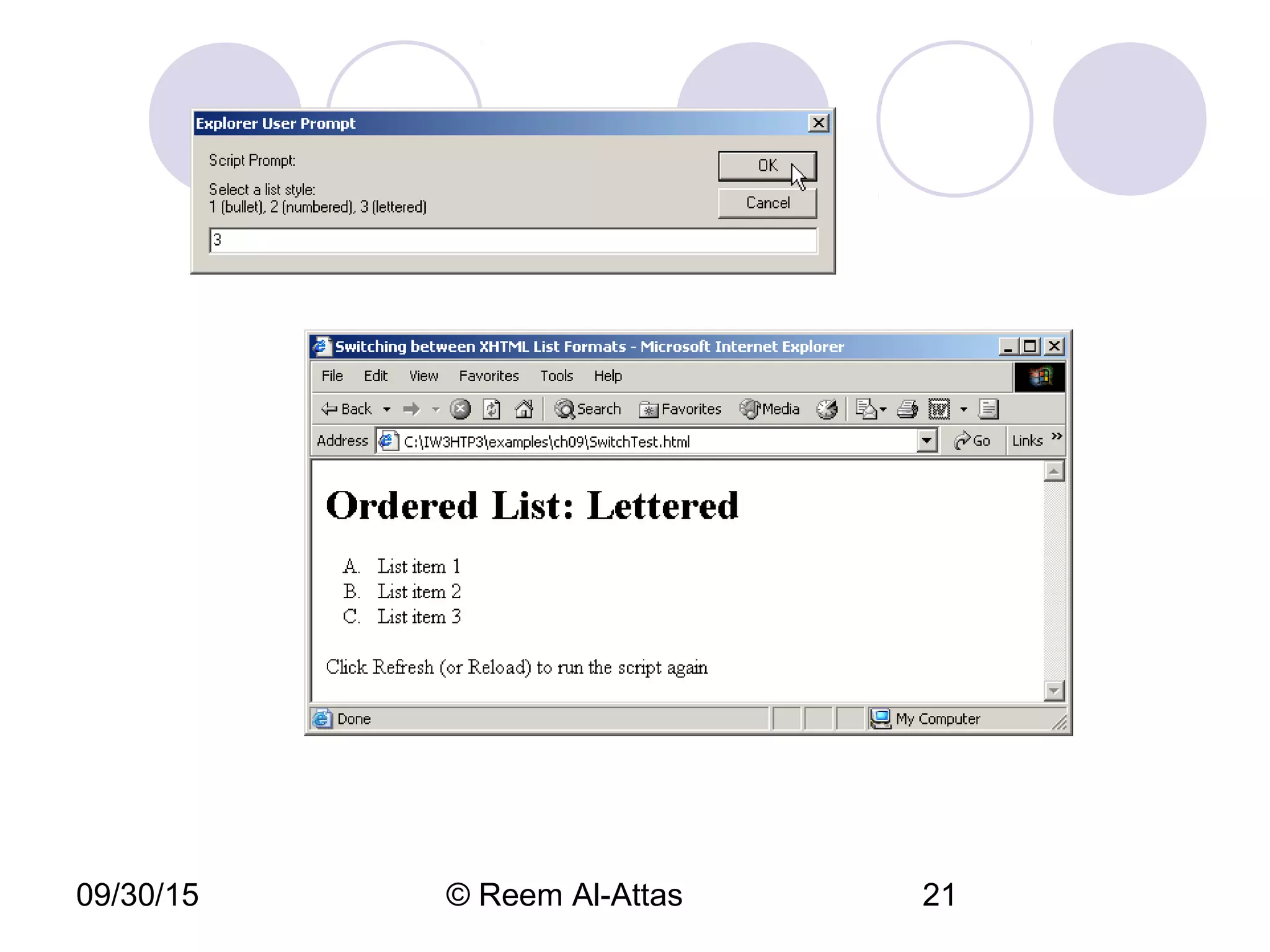 09/30/15 © Reem Al-Attas 21
 