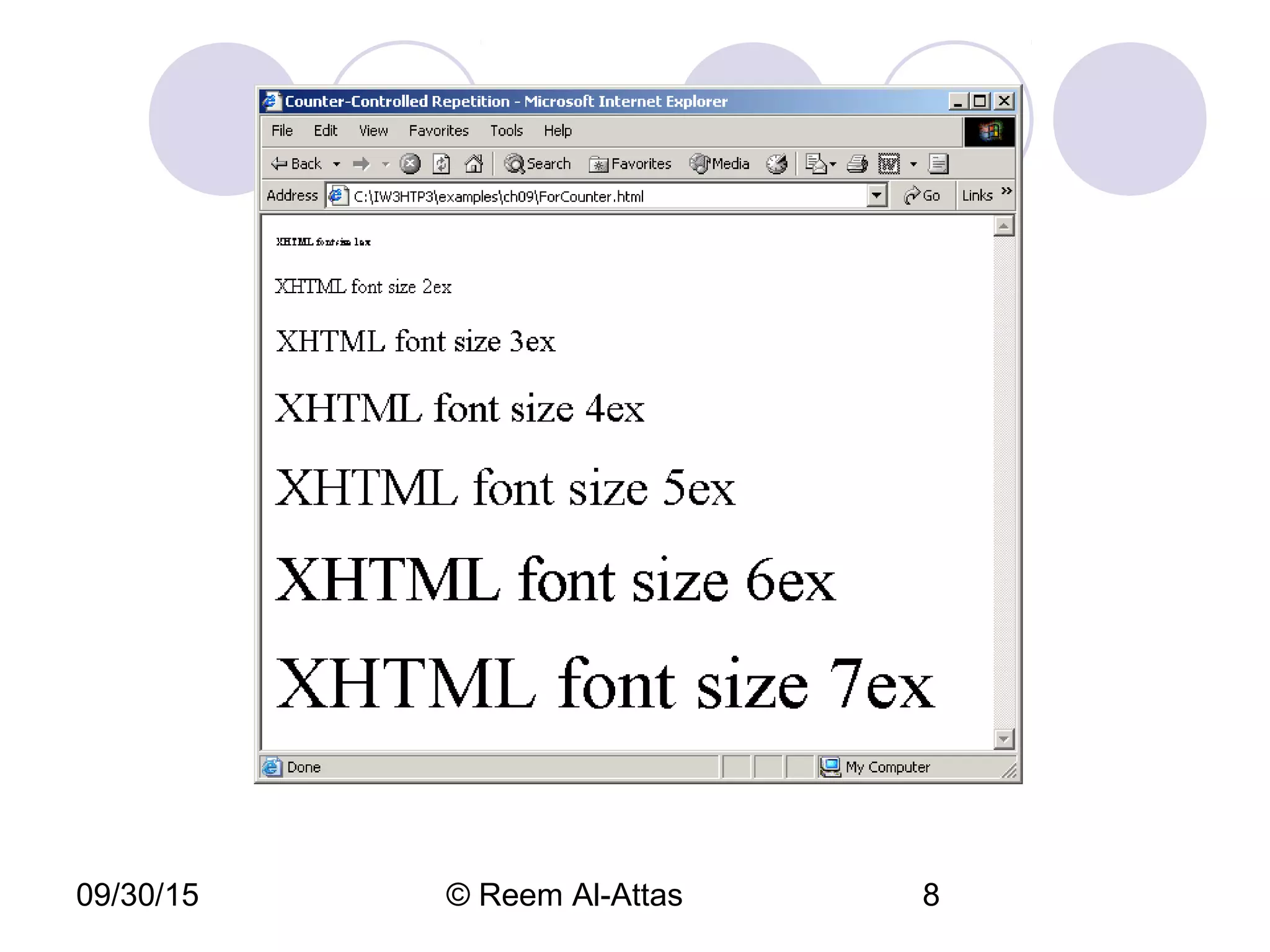 09/30/15 © Reem Al-Attas 8
 