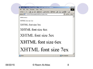 09/30/15 © Reem Al-Attas 8
 