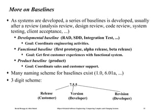 Example System Configuration Baseline Software Configuration Management | PPT