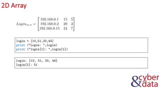 10. Data to Information: NumPy and Pandas | PPT