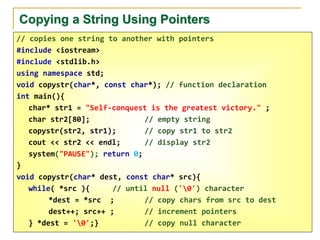 Object Oriented Programming using C++: Ch10 Pointers.pptx