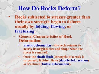Ch10 structural geology_fall2007 | PPT