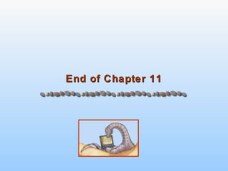 End of Chapter 11 