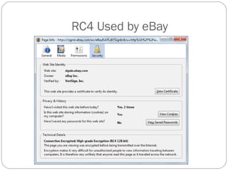 RC4 Used by eBay 