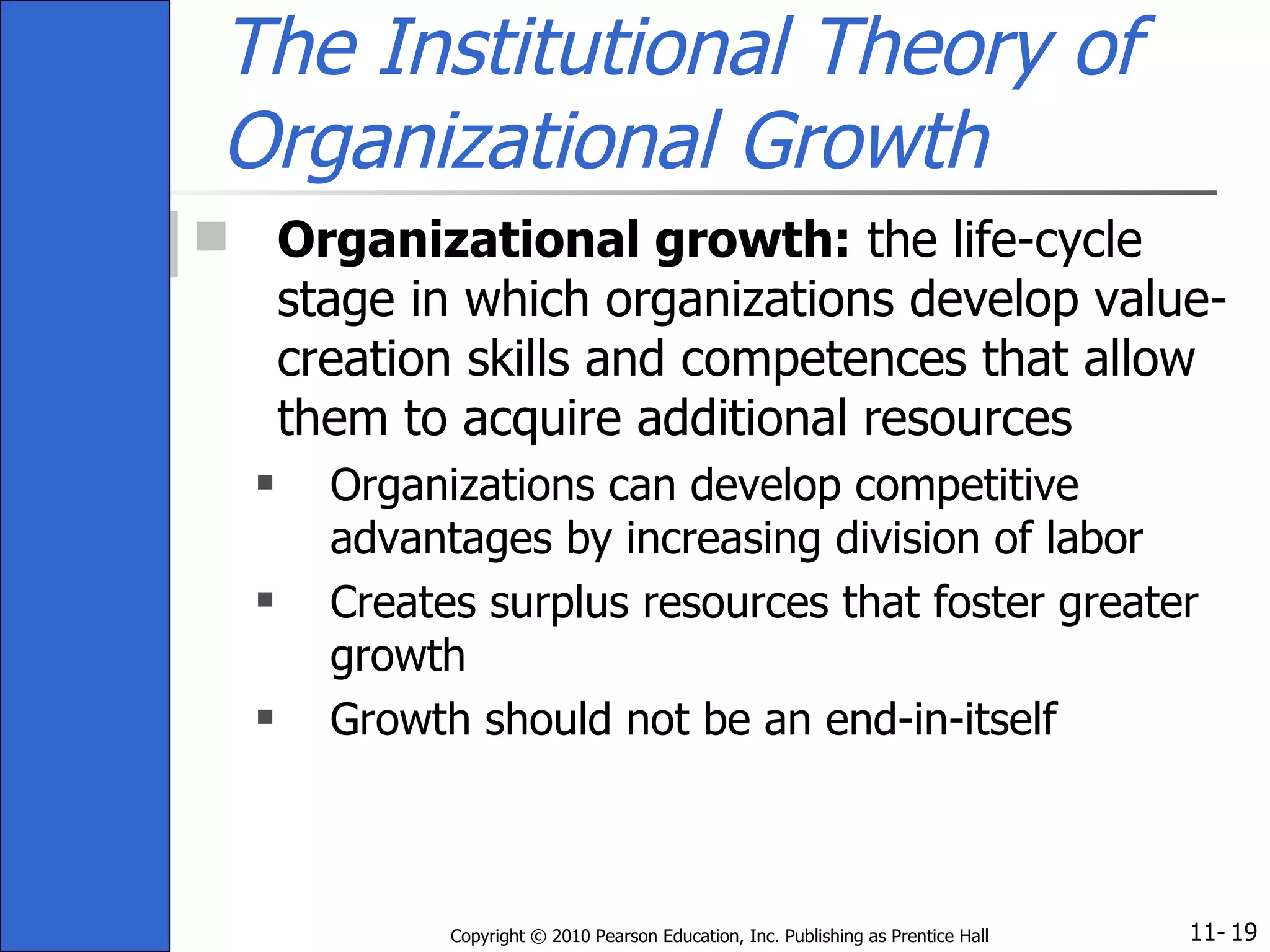 Ch11 - Organisation theory design and change gareth jones | PPT