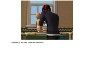 Time flew by and soon it was time for Aubree...
 