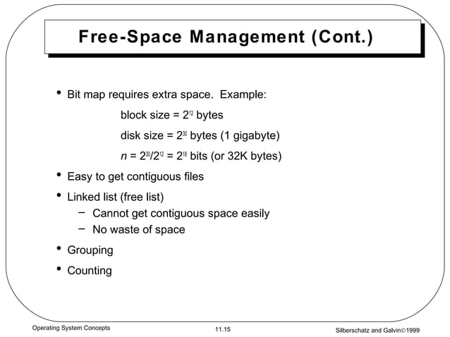 Ch11 - Operating Systems | PPT