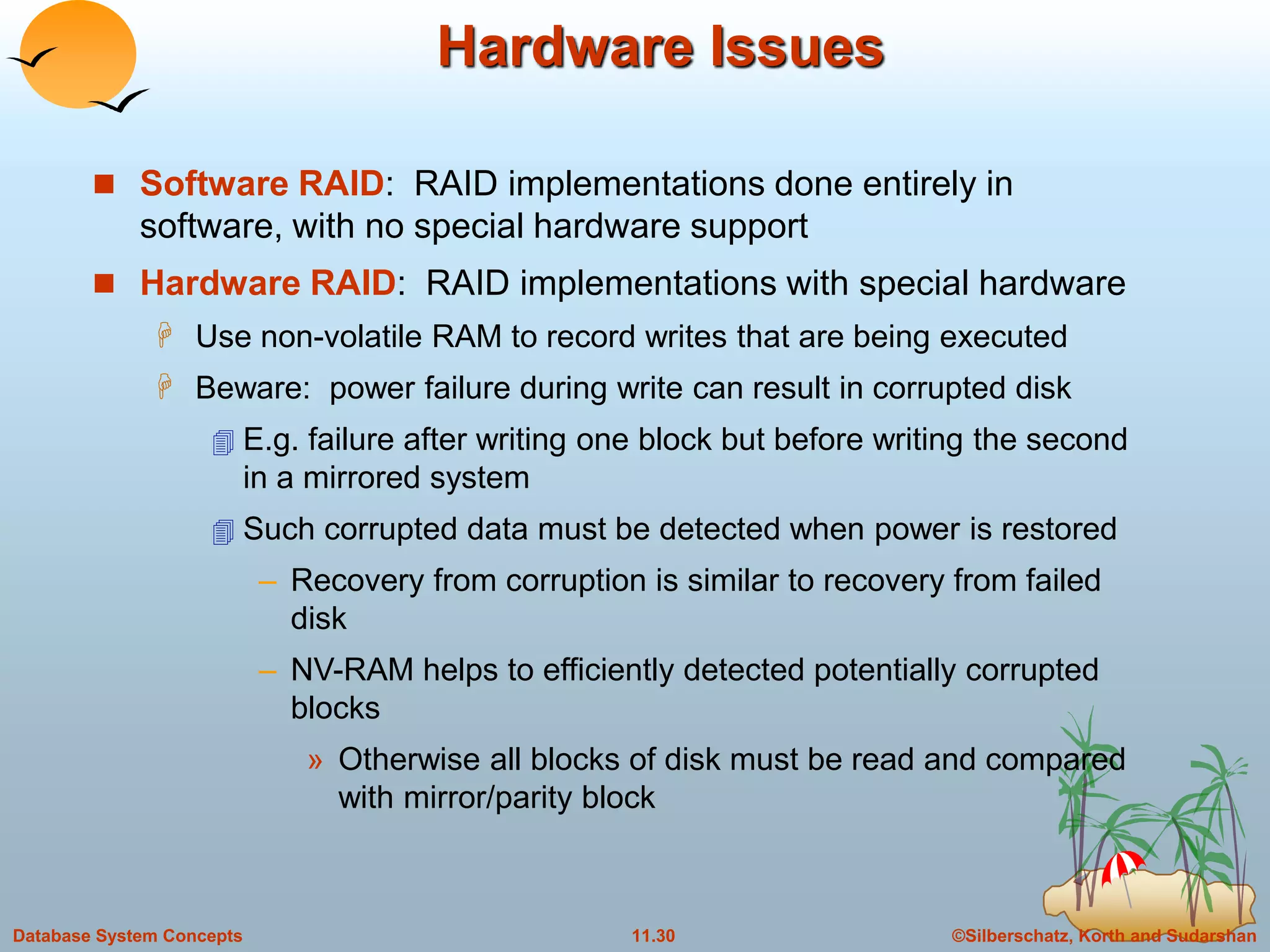 Storage and file structure.ppt | Databases | Computer Software and ...