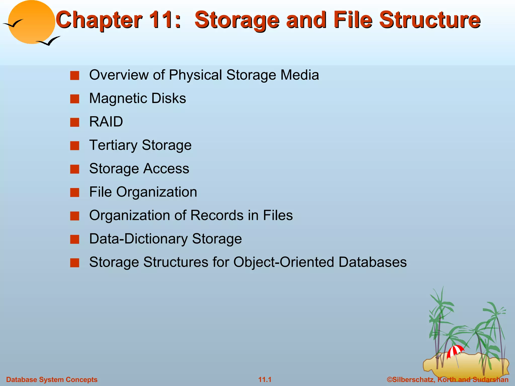11. Storage and File Structure in DBMS PPT