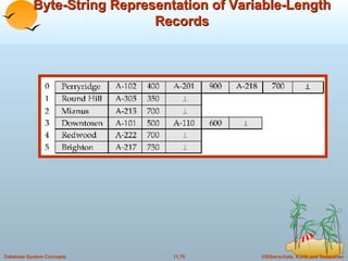 Byte-String Representation of Variable-Length Records 