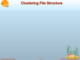 Clustering File Structure 