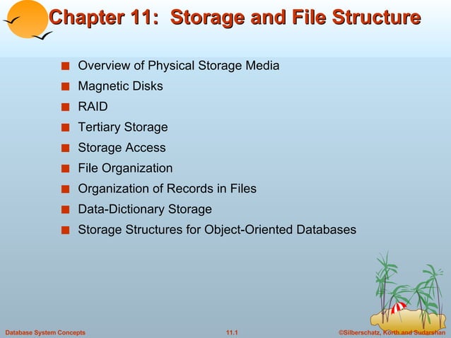 11. Storage and File Structure in DBMS | PPT