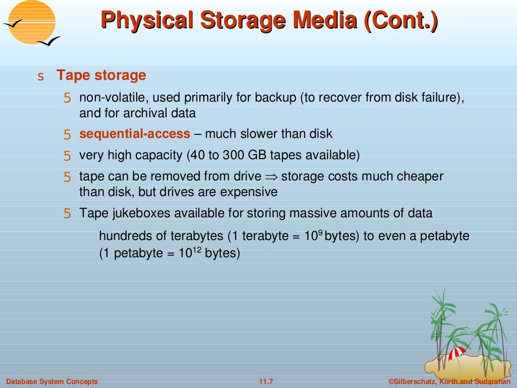 11. Storage and File Structure in DBMS