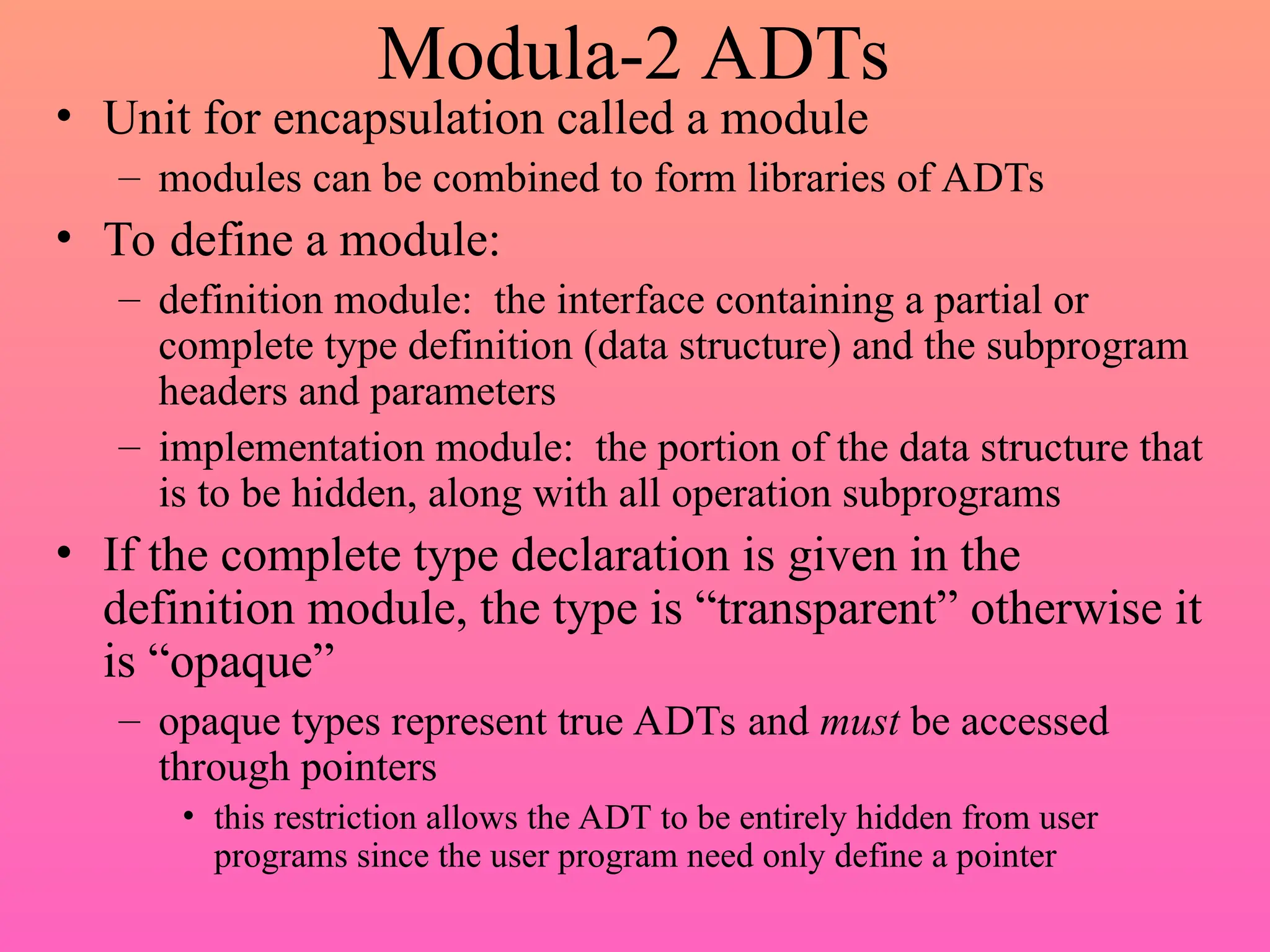 object oriented programming presentation.ppt