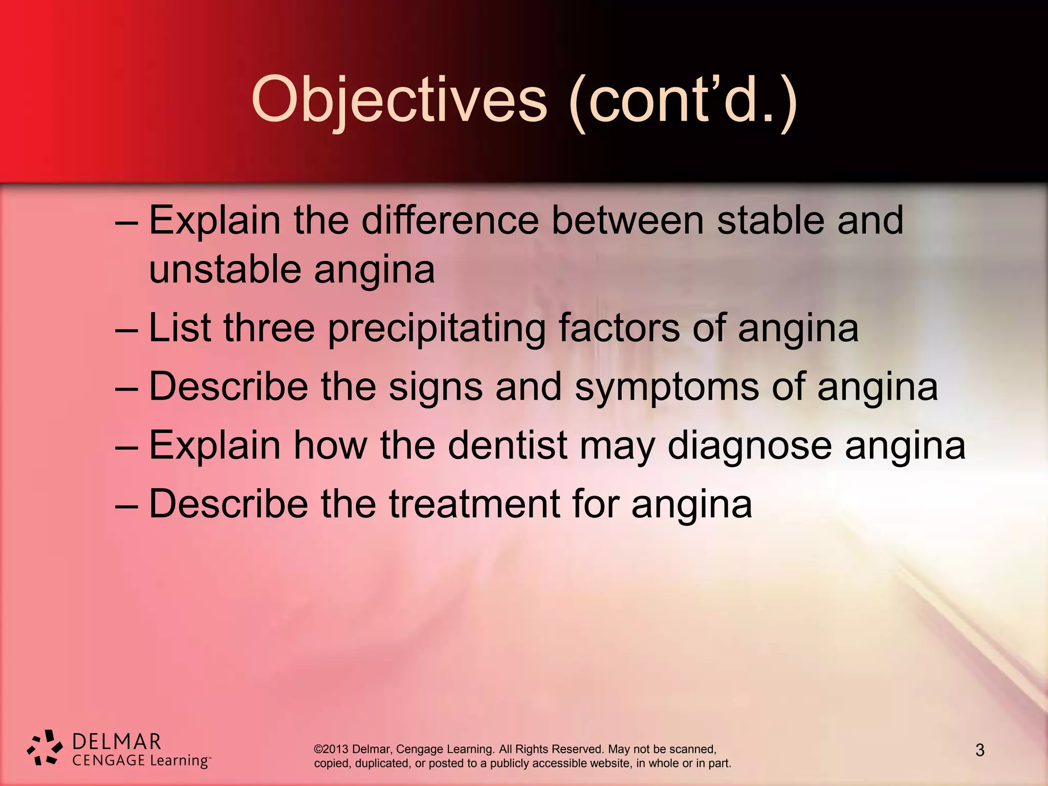 Chapter 11- Angina and Myocardial Infarction | PPTX