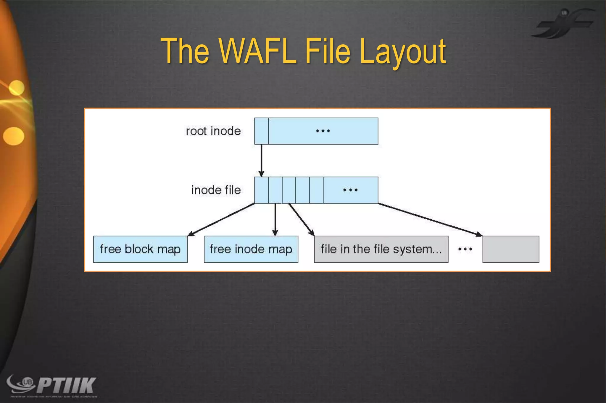 The WAFL File Layout

 