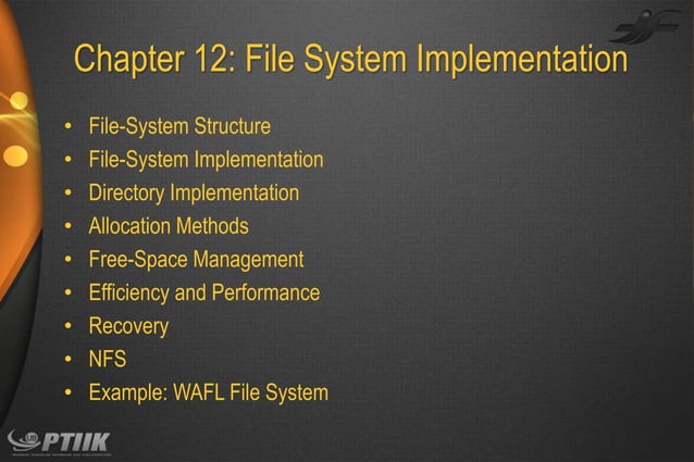 Ch11 file system implementation | PPT