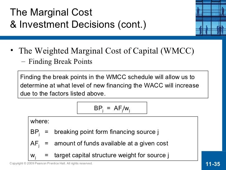 Ch11 The Cost of Capital