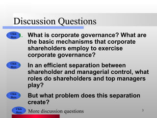 Governance Discussion Ch11 Discussion Light | PPT