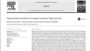 Open system Differentiation:Open system Differentiation:
Magma MixingMagma Mixing
2. More general process may be associated with the
crystallization on the walls of certain shallow type of
intrusions.
1. If the flow of the rising layer is turbulent, it may entrain magma
of the interior and, by mixing with the undifferentiated liquid,
produce a range of intermediate compositions.
2. This process, unlike the previous one, does not involve 2
independently derived magmas, but rather back-mixing of a
derivative liquid with its parent.
 